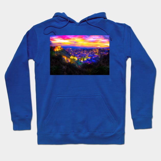 Lights in the Valley Hoodie by jasminaseidl